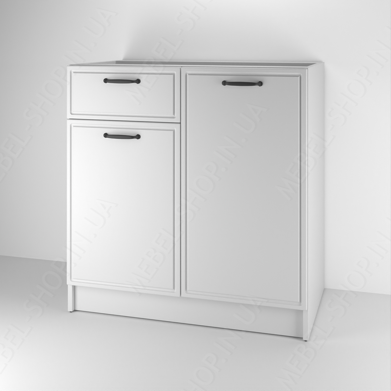 Тумба напольна в кухню з МДФ фасадом і висувним ящиком Кухонна тумбочка без стільниці Модулі для кухні, фото 1