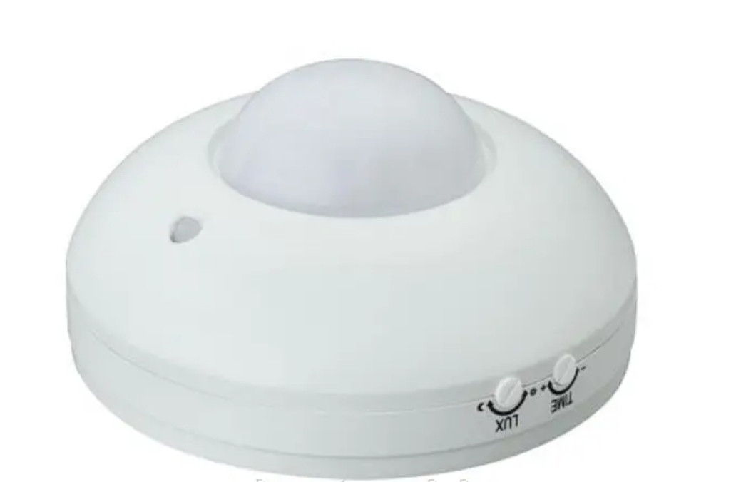 Датчик руху білий Focus ІР44 Horoz, фото 1