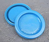 Кришка поліетиленова для консервації (термо) кольорова (Юніпласт), фото 2