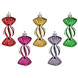 Набір ялинкових іграшок Springos h=6 см 5 шт CA0162, фото 7
