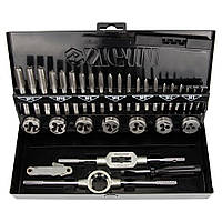 Набір плашок і позначників 32 предмети (металевий кейс) SIGMA (1643191)