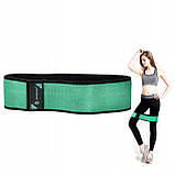 Резинка для фітнесу та спорту із тканини Springos Hip Band Size L FA0111, фото 9