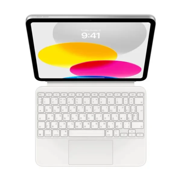 Чохол-клавіатура Apple Magic Keyboard Folio для Apple iPad (10rd gen) White (MQDP3UA/A)