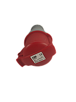 Розетка силова кабельна ABB 332C6 32A, 3P+E, IP44 Червоний (2CMA193082R1000)