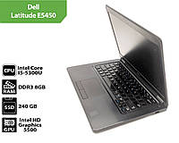 Нотубук Б/В Dell Latitude E5450 (14.1"/Intel Core I5-5300U / DDR3 8Gb / SSD 240 Gb)