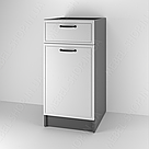 Тумбочка на кухню з ящиком і МДФ фасадом Тумба кухонна без стільниці з корпусом із ЛДСП Модулі для кухні, фото 7