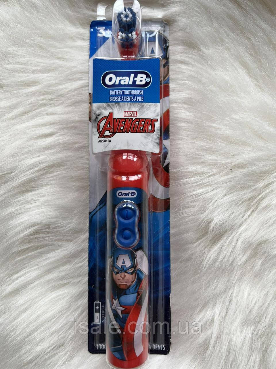 Дитяча електрична зубна щітка Oral-B Kids Pro-Health Captain America Капітан Америка