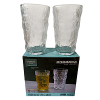 Набір склянок зі скла 2 шт. по 320 мл | SNT