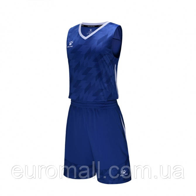 Комплект баскетбольної форми Kelme BRUKLIN синій 3591052.9400 3591052.9400 Розмір EU: XL