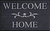 Килимок в передпокій Welcome Home anthrazit 60х85 см Kleen-Tex