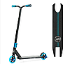 Труковий самокат Best Scooter LineRunner бірюзовий HIC-система ПЕГІ колеса PU 110мм ширина керма 52 см, фото 2