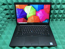 Ультрабук Б-клас Dell Latitude 7480/ 14" (1920x1080)/ Core i7-6600U/ 8 GB RAM/ 256 GB SSD/ HD 520, фото 2