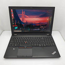 Раб.станція Lenovo P50/15.6"/Core i7-6700HQ 4 ядра 2.6GHz/16GB DDR4/480GB SSD/Quadro M1000M 2GB/Win10/Webcam, фото 2