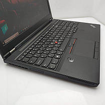 Раб.станція Lenovo P50/15.6"/Core i7-6700HQ 4 ядра 2.6GHz/16GB DDR4/480GB SSD/Quadro M1000M 2GB/Win10/Webcam, фото 2