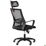 Крісло офісне Matrix HR сидіння А-1/спинка Сітка чорна, ТМ Амф, фото 2