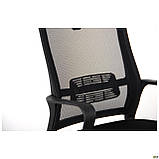 Крісло офісне Matrix HR сидіння А-1/спинка Сітка чорна, ТМ Амф, фото 5