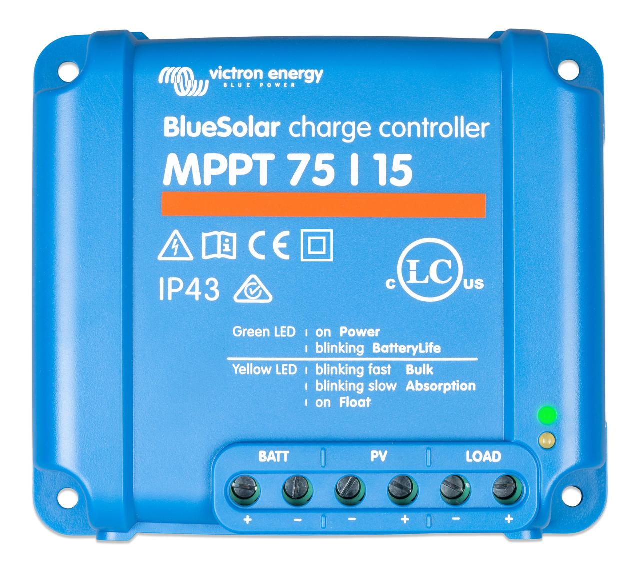 Контролер заряду Victron Energy BlueSolar MPPT 75/15
