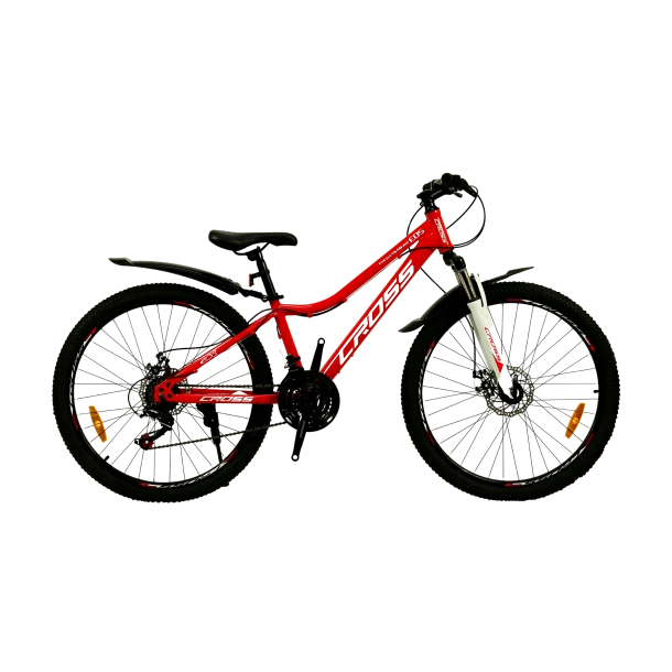 Велосипед підлітковий Cross 26 EOS 2022 Рама-13 red від 135 см зріст