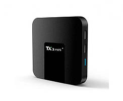 Смарт-ТВ-приставка Smart TV Box TX3 Mini+ 2/16Gb, Amlogic S905W2, Android 11