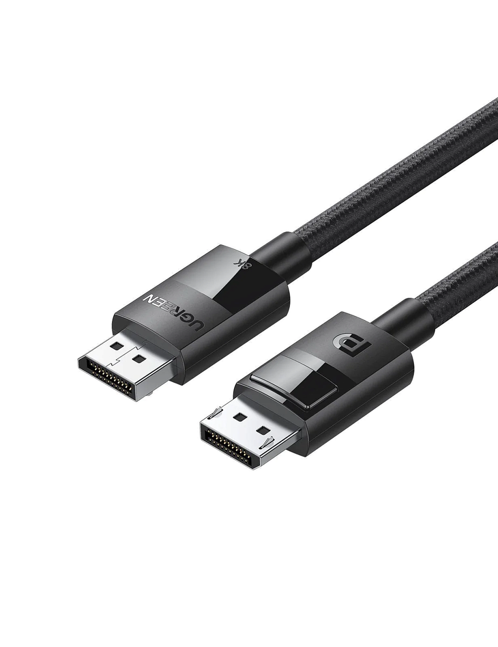 Кабель UGREEN DP102 Male to Male Cable 2м Чорний (10211)