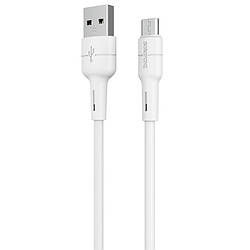 Кабель для зарядки MicroUSB Android BOROFONE BX30 |1м| Білий