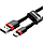 Кабель Baseus Cafule Cable USB for Type-C 3 A 1 м Red/Black (CATKLF-B91), фото 5