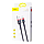 Кабель Baseus Cafule Cable USB for Type-C 3 A 1 м Red/Black (CATKLF-B91), фото 3