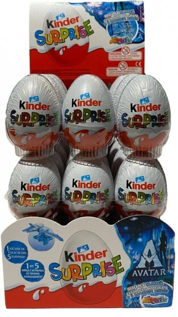 Яйцо Шоколадное Kinder Surprise Avatar Киндер Сюрприз 20 г Польша - фото 1 - id-p1804898539