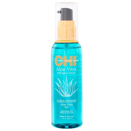 Шовк для кучерявого волосся CHI Aloe Vera Oil 89 мл