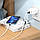 Кабель Borofone BX84 Rise charging data cable for lighting white, фото 3