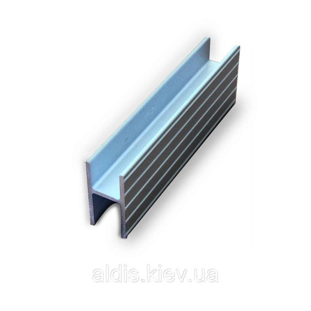 Алюмнінєвий профіль "Н" 3010мм анодований, фото 1