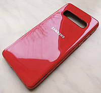 Чехол для Samsung Galaxy S10 G973F Electroplate silicone case Red