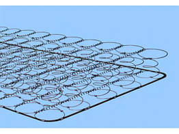 Пружиний блок  1820 х 560 х 100 з круглою рамкою