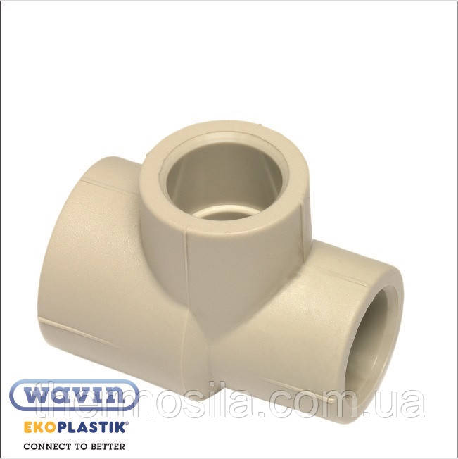 Трійник перехідник 25x20x20 Ekoplastik, гурт і роздріб, фото 1