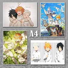 Плакати А4 The Promised Neverland