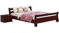 Кровать Эстелла Диана Щит 90x190 красное дерево (104)