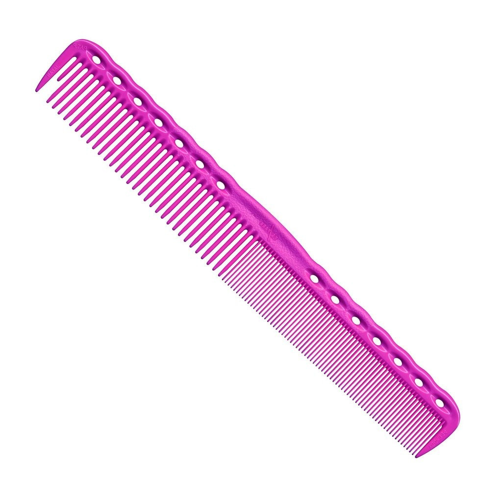 Гребінець Y. S. Park YS 334 Cutting Combs для стрижки рожевий
