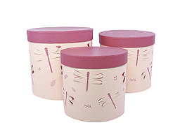 Комплект подарункових коробок  W5545 19.5*19 см (3 шт)