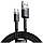 Кабель Baseus Cafule Cable USB for Type-C 3A 1м Black (CATKLF-BG1), фото 6