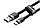 Кабель Baseus Cafule Cable USB for Type-C 3A 1м Black (CATKLF-BG1), фото 3