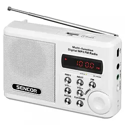 Радіоприймач Sencor SRD 215 W White