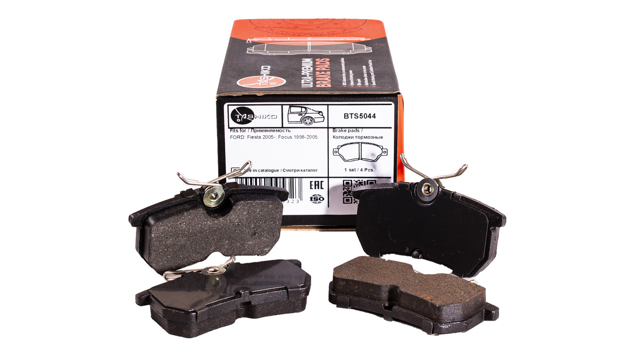 Колодки гальмівні TASHIKO задні BTS5044 FDB1319 FORD Focus, Fiesta