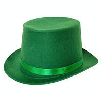 Шляпа Циліндр зеленый