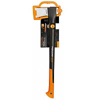 Набір сокира-колун Fiskars X25 122483 і ніж будівельний CarbonMax 1027227