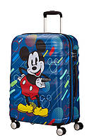 Детский средний пластиковый чемодан American Tourister Wavebreaker Disney