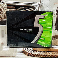 Жуйка солодка м'ята Wrigley's 5 Rain Spearmint Gum, 15шт