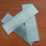 Цвяхи штіфти для цвяхозабивача пневмостеплера 38 мм SENCO АХ планкові фінішні оцинковані, фото 5