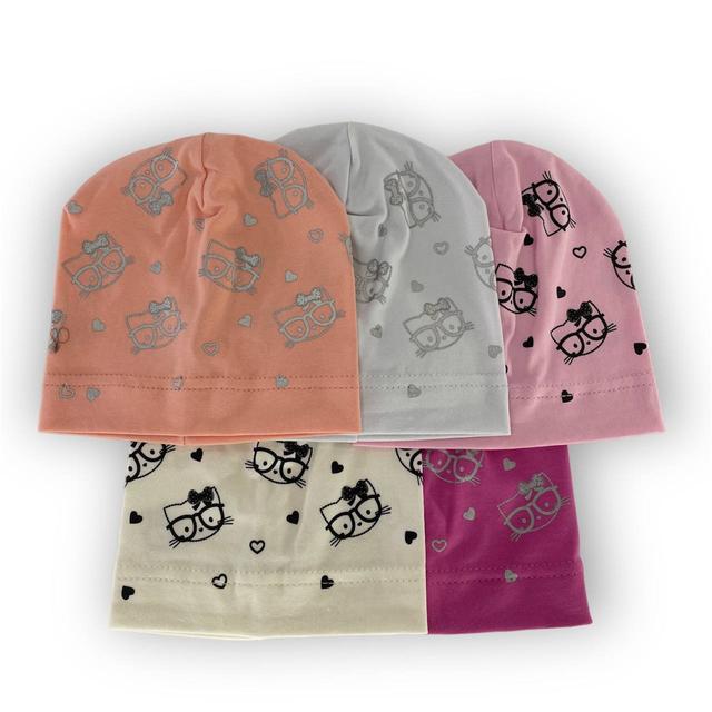 Шапка трикотажная для мальчика с отворотом детская