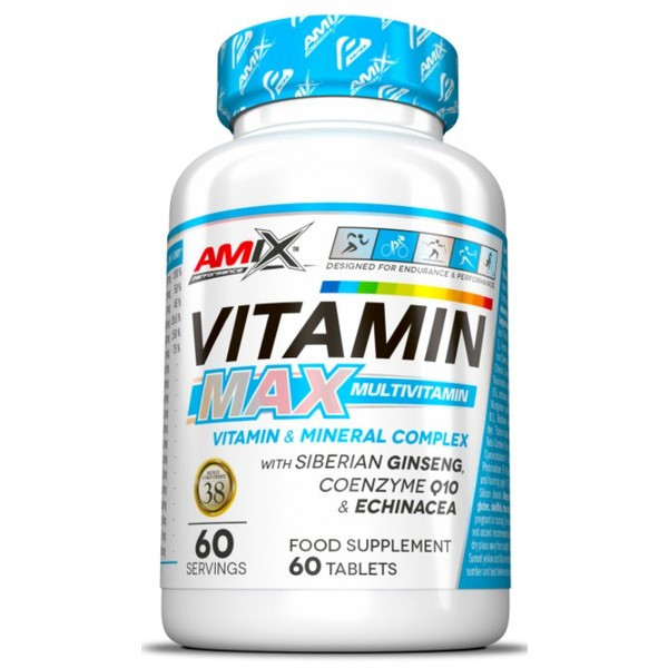 Мультивітаміни Amix Nutrition Performance Vitamin Max Multivitamin 60tabl