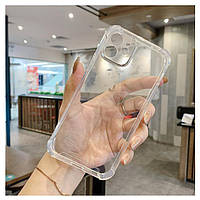 Чехол для 12 iPhone силиконовый, прозрачный противоударный чехол для Apple iPhone 12